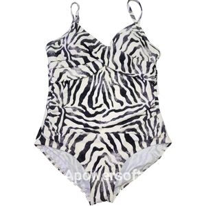 Jantzen Zebra Print Swimsuit One Piece